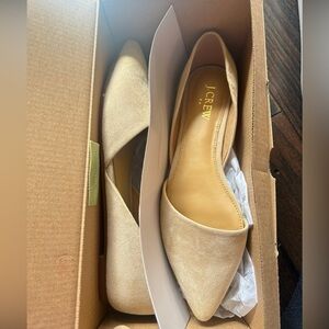 J. Crew Light Tan Slip-On Shoes